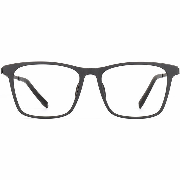 Square Glasses EF1119 - Wide Frames for Men with Larger Heads