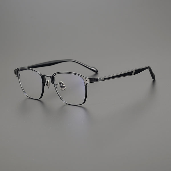 Square Glasses EF1047 - Wide Frames for Men with Larger Heads