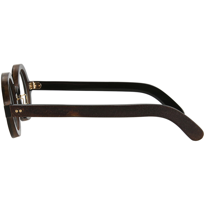 Buffalo Horn Round Glasses NJ1071