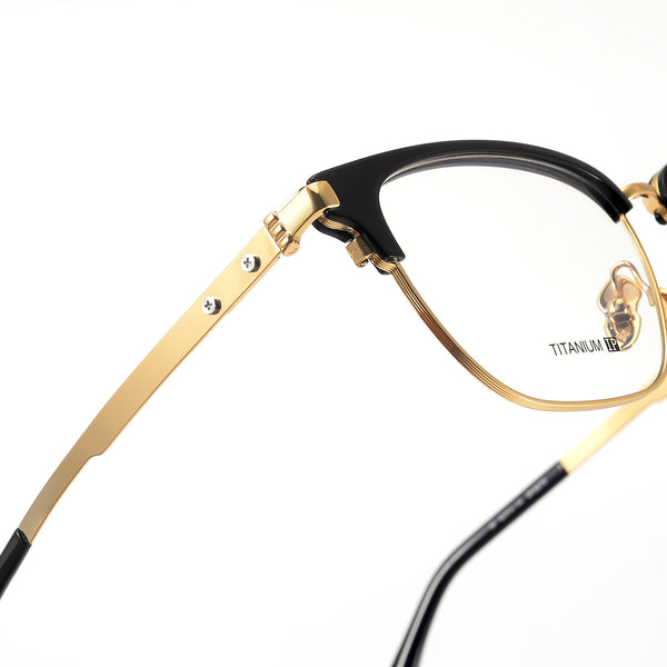 Browline Glasses EF1147 - Wide Frames for Men with Larger Heads