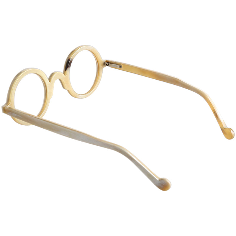 Buffalo Horn Round Glasses NJ1151