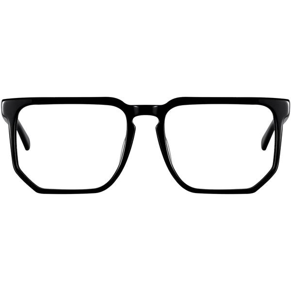 Square Glasses A1046 - Wide Frames for Men with Larger Heads