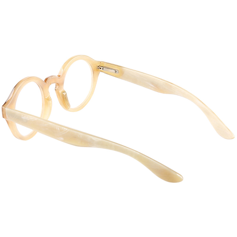Buffalo Horn Round Glasses NJ1025