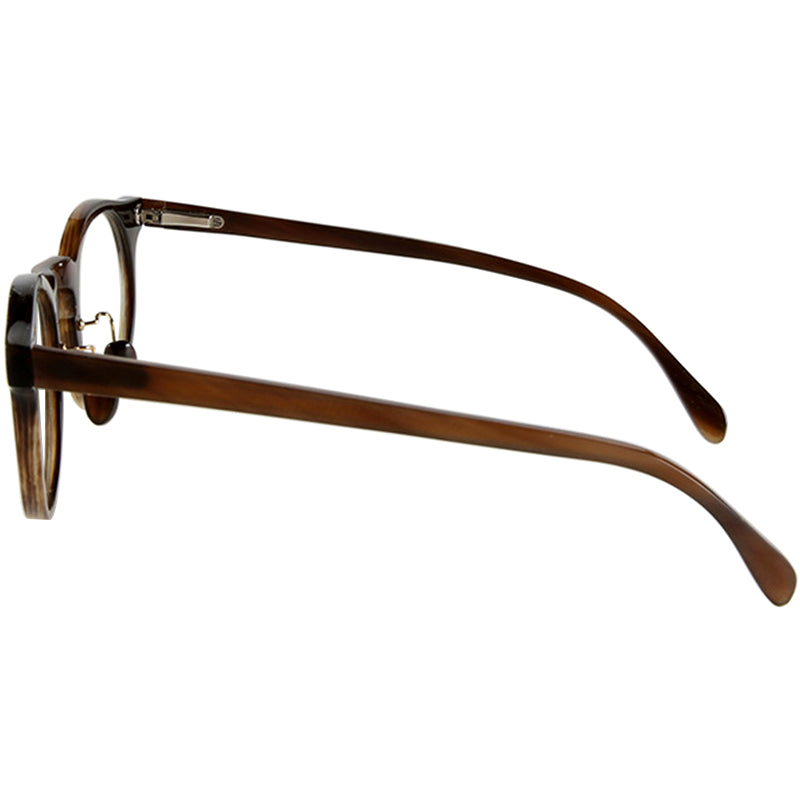 Buffalo Horn Round Glasses NJ1168