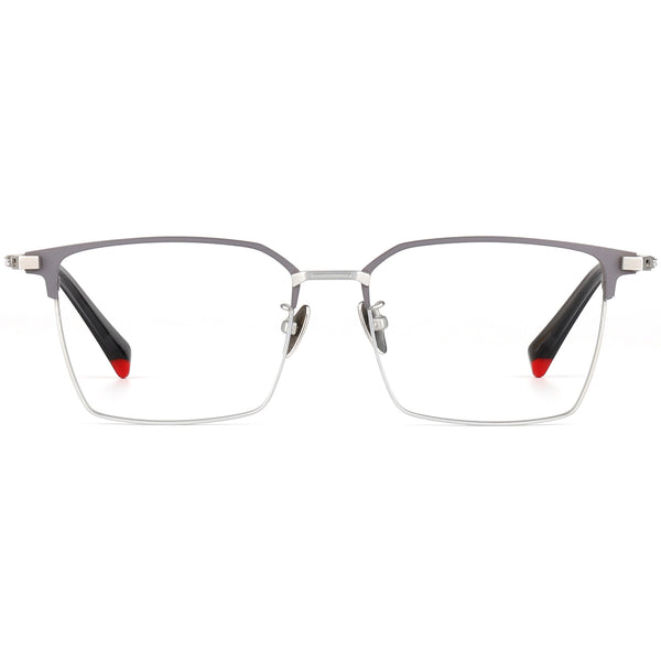 Square Glasses EF1161 - Wide Frames For Men With Larger Heads
