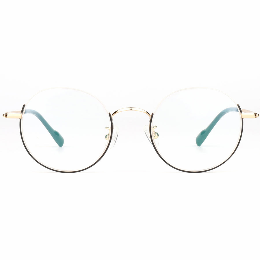 Reverse Half Rim Glasses | EYESHELLS