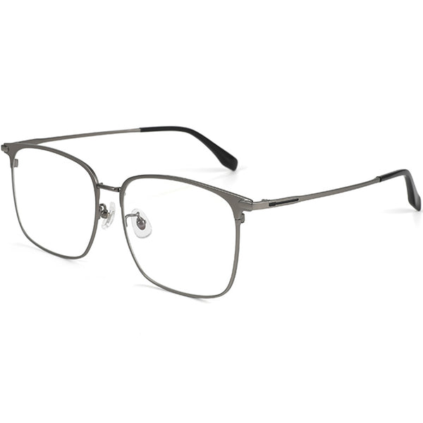 Square Glasses EF1056 - Wide Frames For Men With Larger Heads