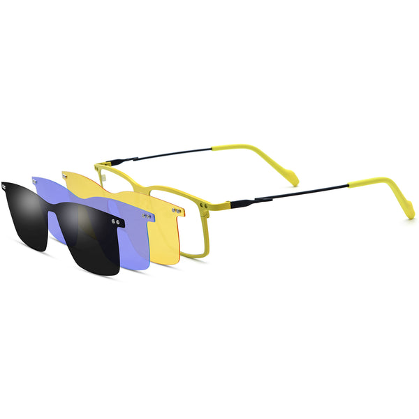 Rectangle Glasses BR1545