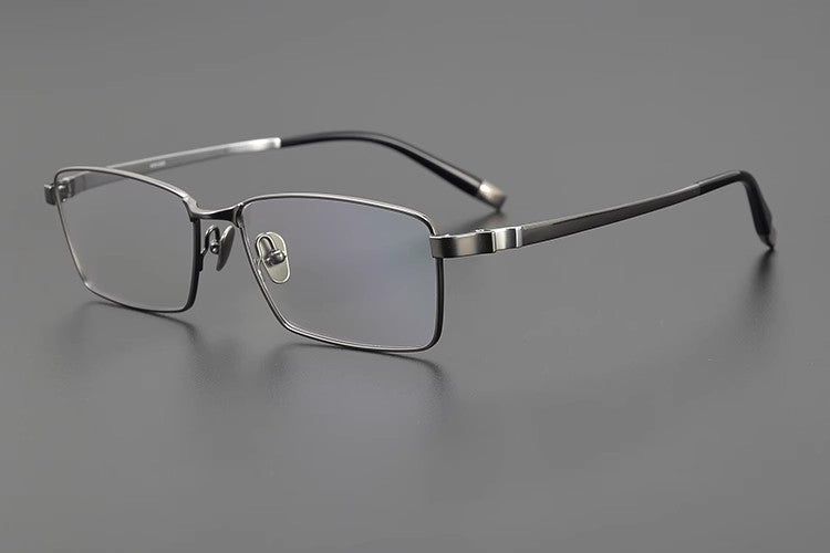 Rectangle Glasses MW1230 - Wide Frames for Men with Larger Heads