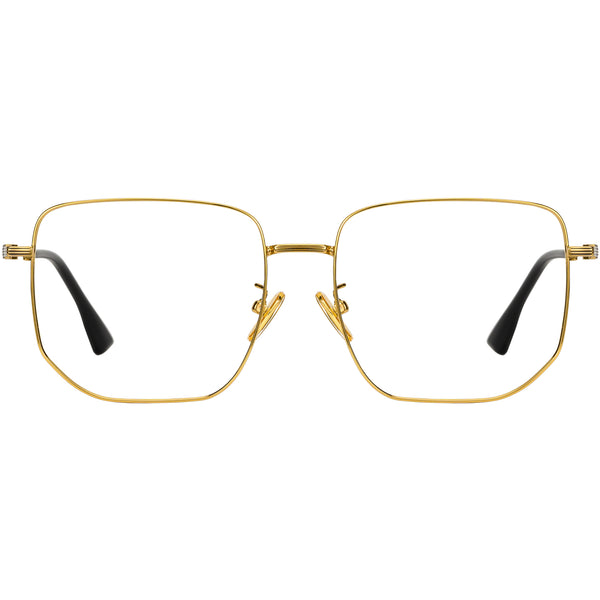 Square Glasses A2610 - Wide Frames for Men with Larger Heads