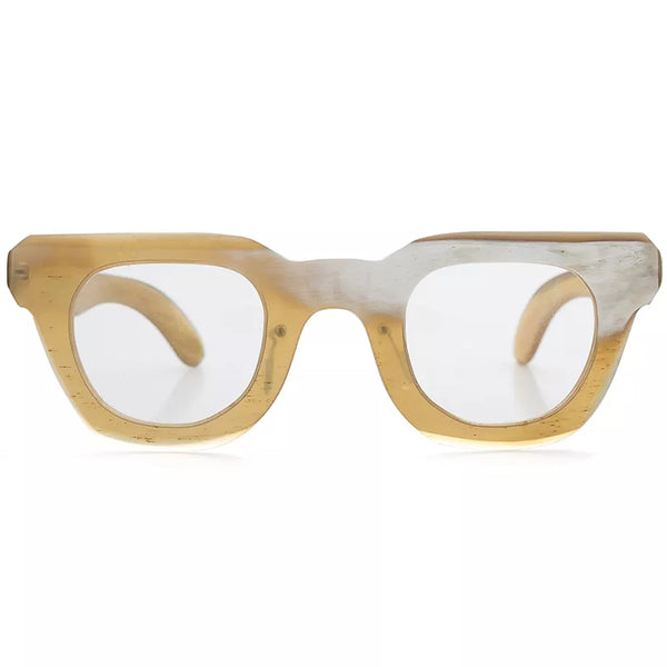 Buffalo Horn Square Glasses NJ1012