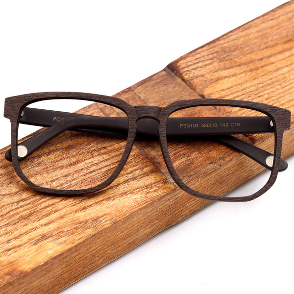 Square Glasses EF1068 - Wide Frames For Men With Larger Heads