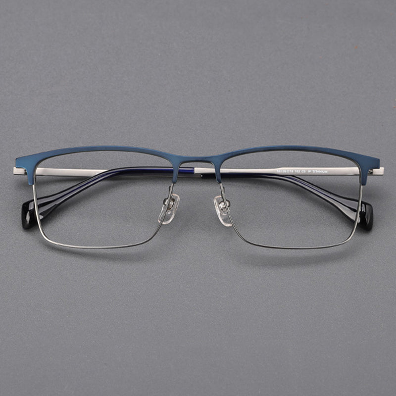 Rectangle Glasses MW1372 - Wide Frames for Men with Larger Heads