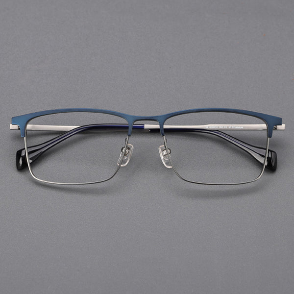 Rectangle Glasses MW1372 - Wide Frames for Men with Larger Heads