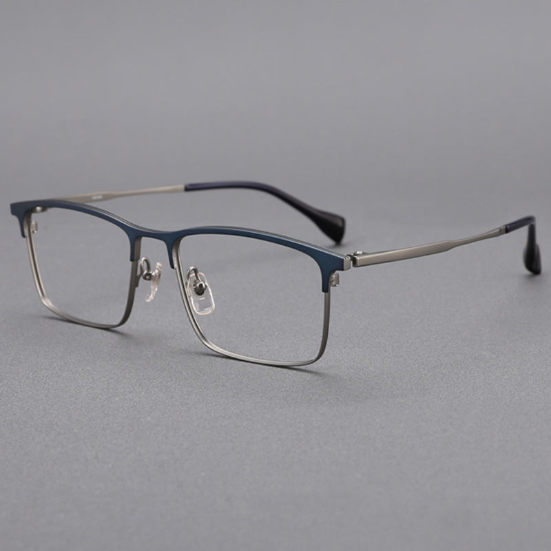 Rectangle Glasses MW1372 - Wide Frames for Men with Larger Heads