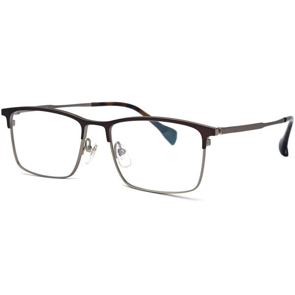 Rectangle Glasses MW1372 - Wide Frames for Men with Larger Heads