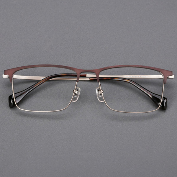 Rectangle Glasses MW1372 - Wide Frames for Men with Larger Heads