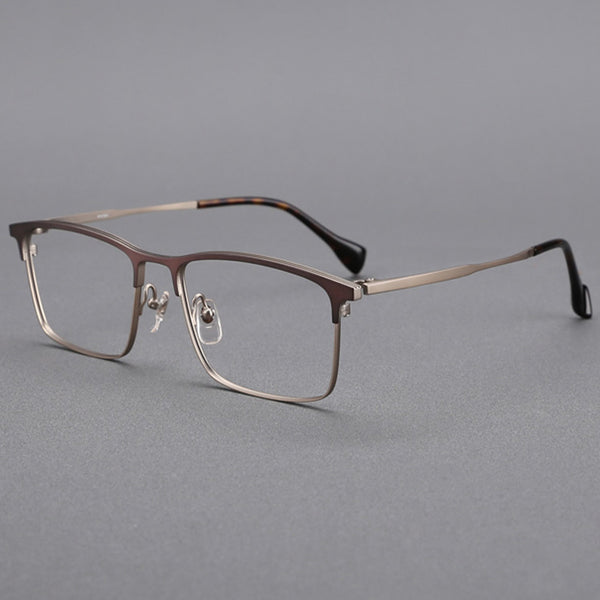 Rectangle Glasses MW1372 - Wide Frames for Men with Larger Heads