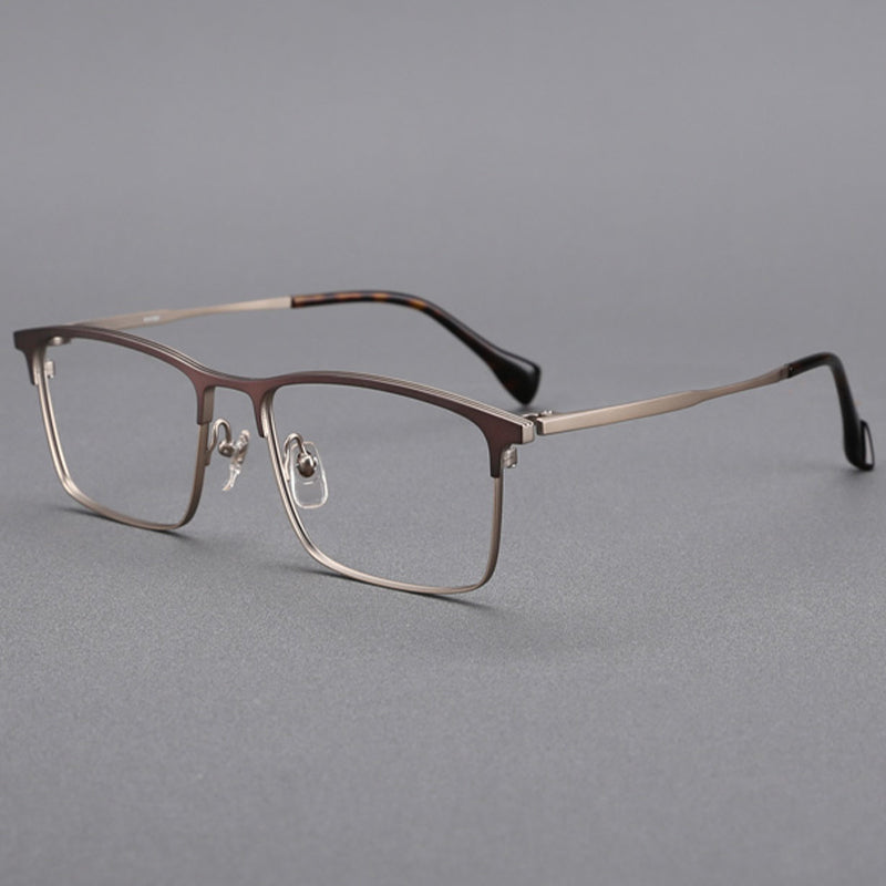 Rectangle Glasses MW1372 - Wide Frames for Men with Larger Heads