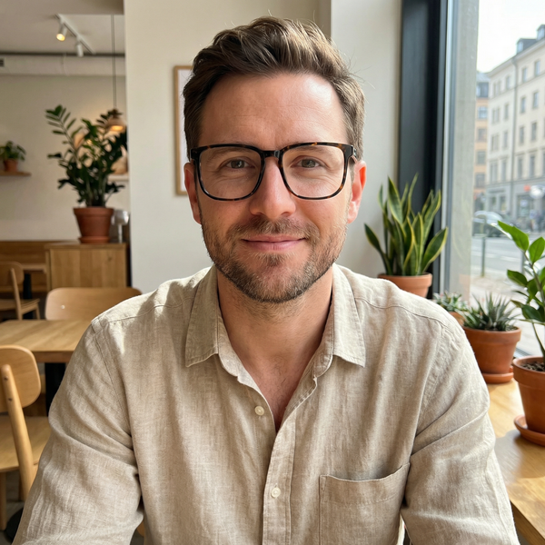 Square Glasses EF1068 - Wide Frames For Men With Larger Heads