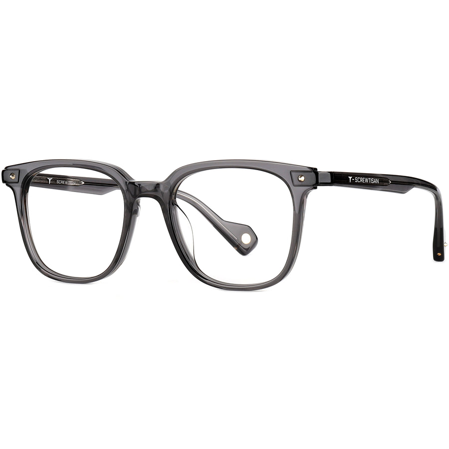 Square Glasses ST1018 - Wide Frames for Men with Larger Heads