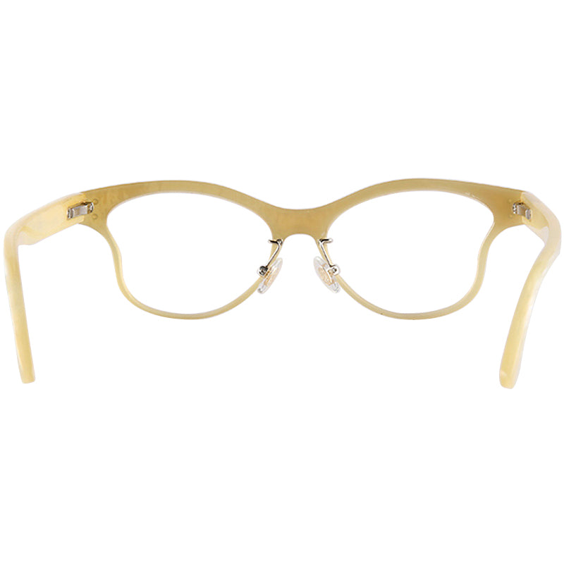 Buffalo Horn Cat-Eye Glasses NJ1154