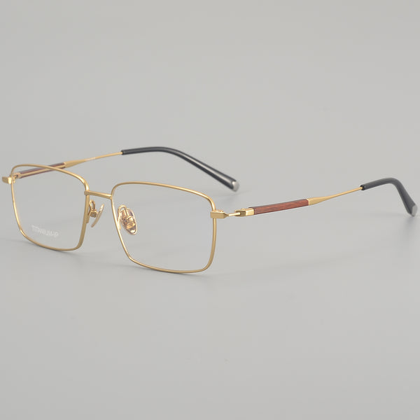 Rectangle Glasses EF1128 - Wide Frames for Men with Larger Heads