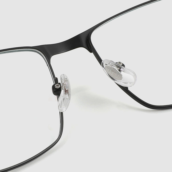 Rectangle Glasses EF1054 - Wide Frames For Men With Larger Heads