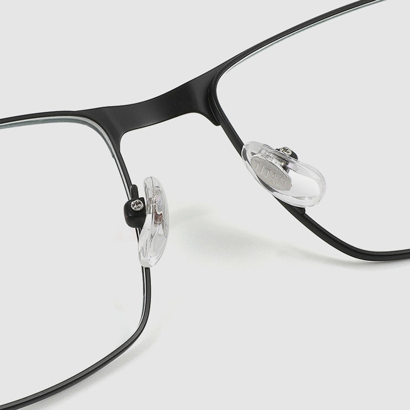 Rectangle Glasses EF1054 - Wide Frames For Men With Larger Heads