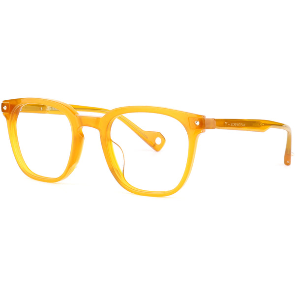 Square Glasses ST1055 - Wide Frames for Men with Larger Heads