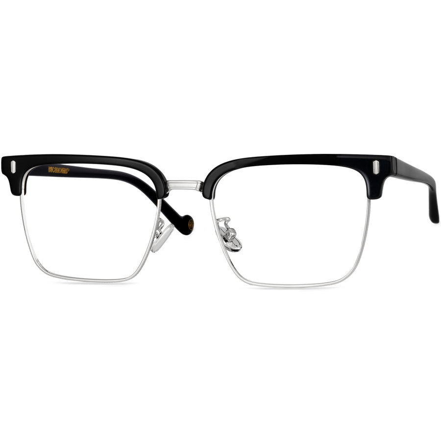 Browline Glasses A3914 - Wide Frames for Men with Larger Heads