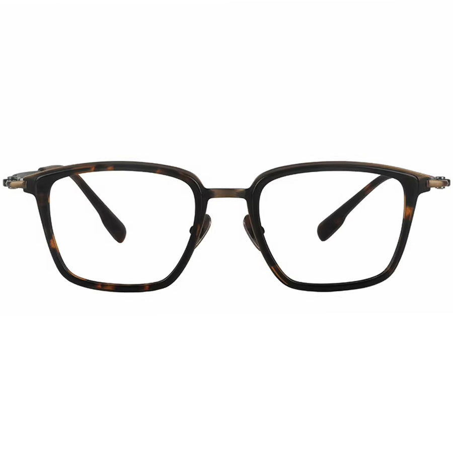 Square Glasses EF1096 - Wide Frames for Men with Larger Heads