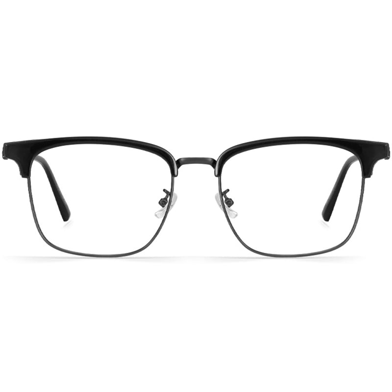 Browline Glasses EF1012 - Wide Frames for Men with Larger Heads