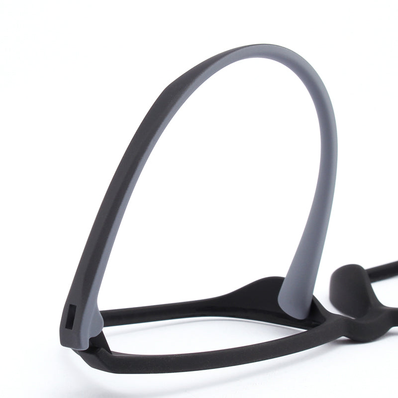 Rectangle Glasses EF1074 - Wide Frames For Men With Larger Heads