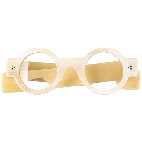 Buffalo Horn Round Glasses NJ1098