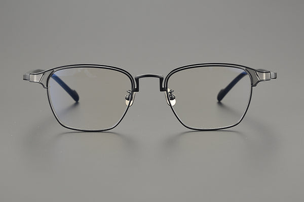 Square Glasses EF1047 - Wide Frames for Men with Larger Heads