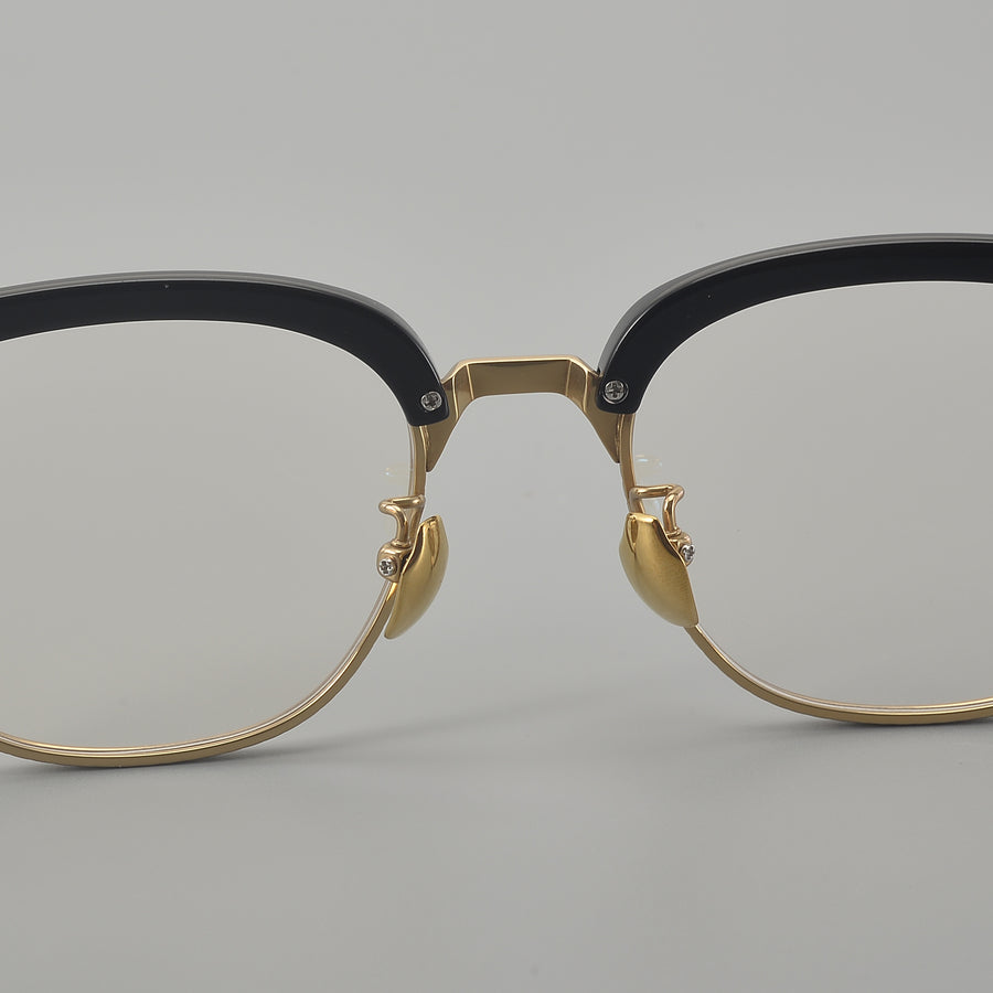 Browline Glasses EF1132 - Wide Frames for Men with Larger Heads