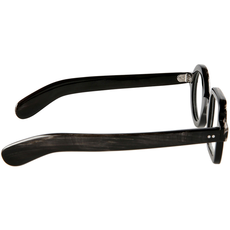 Buffalo Horn Geometric Glasses NJ1147