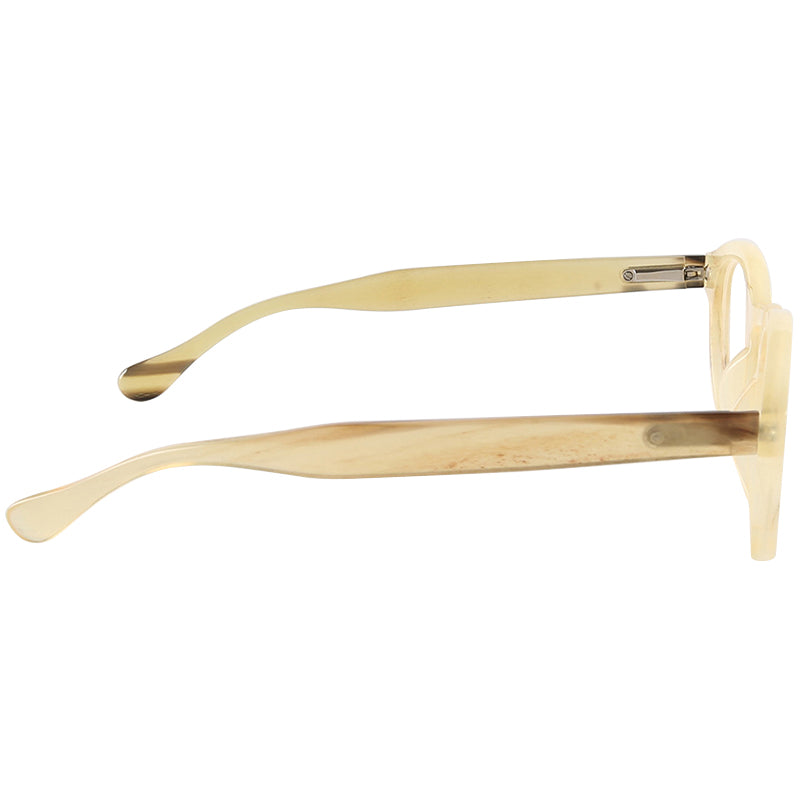 Buffalo Horn Round Glasses NJ1014