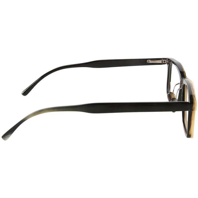 Buffalo Horn Rectangle Glasses NJ1183