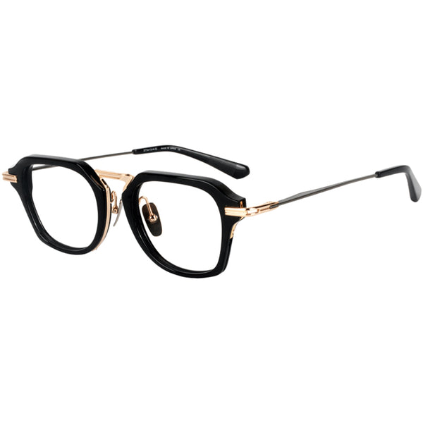 Square Glasses EF1016 - Wide Frames for Men with Larger Heads