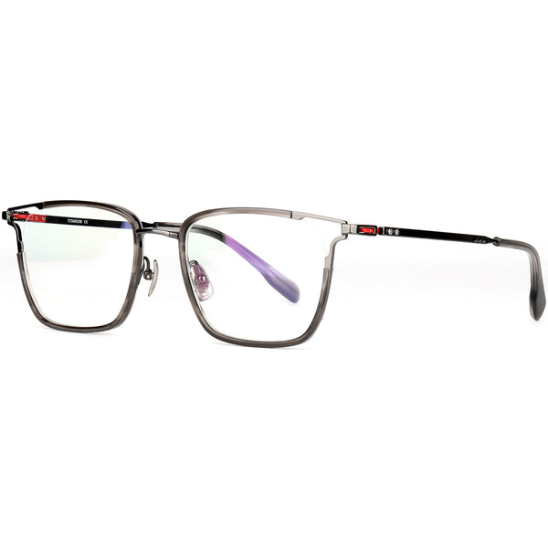 Square Glasses EF1179 - Wide Frames For Men With Larger Heads