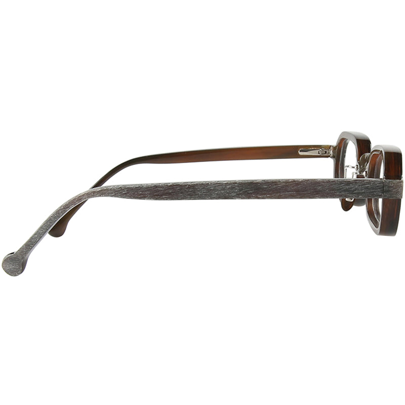 Buffalo Horn Rectangle Glasses NJ1097
