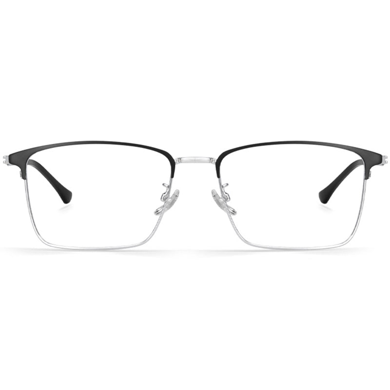 Rectangle Glasses EF1007 - Wide Frames for Men with Larger Heads