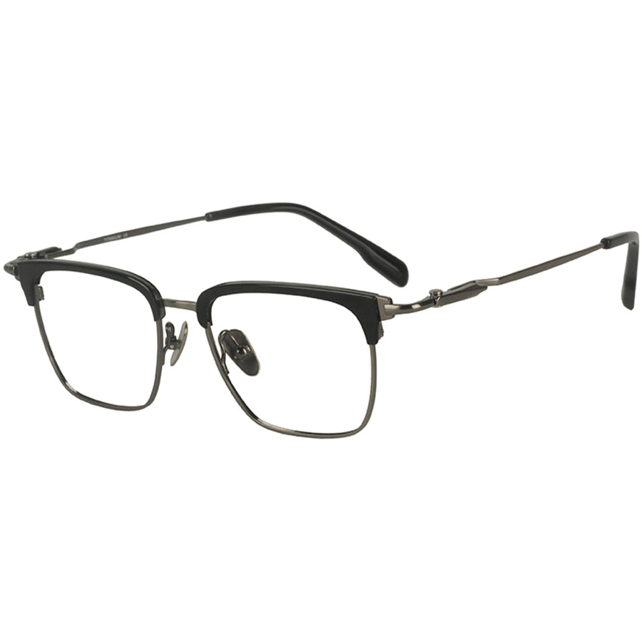 Browline Glasses EF1103 - Wide Frames for Men with Larger Heads