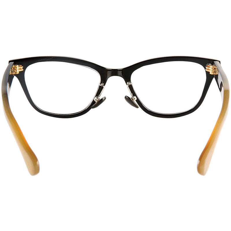 Buffalo Horn Cat-Eye Glasses NJ1138