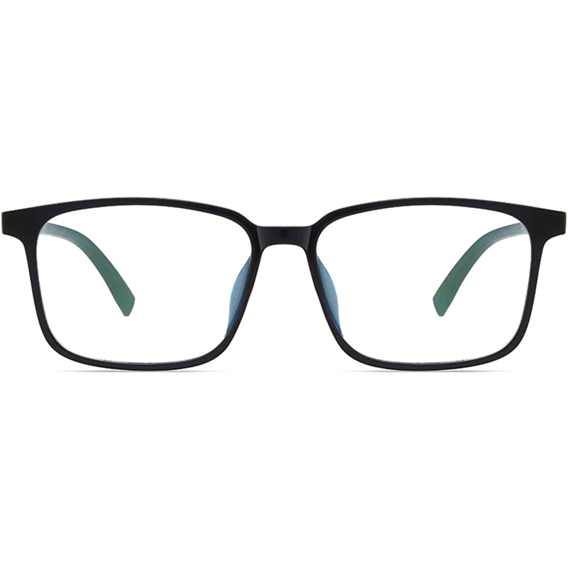 Rectangle Glasses EF1013 - Wide Frames for Men with Larger Heads