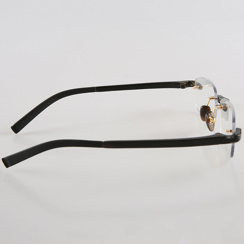 Buffalo Horn Rectangle Glasses NJ1065