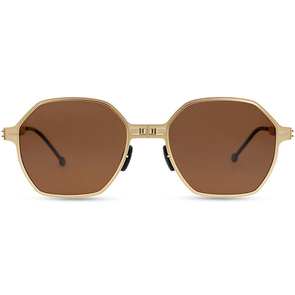Foldable Geometric Sunglasses GCS1125