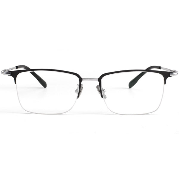 Rectangle Glasses EF1117 - Wide Frames for Men with Larger Heads